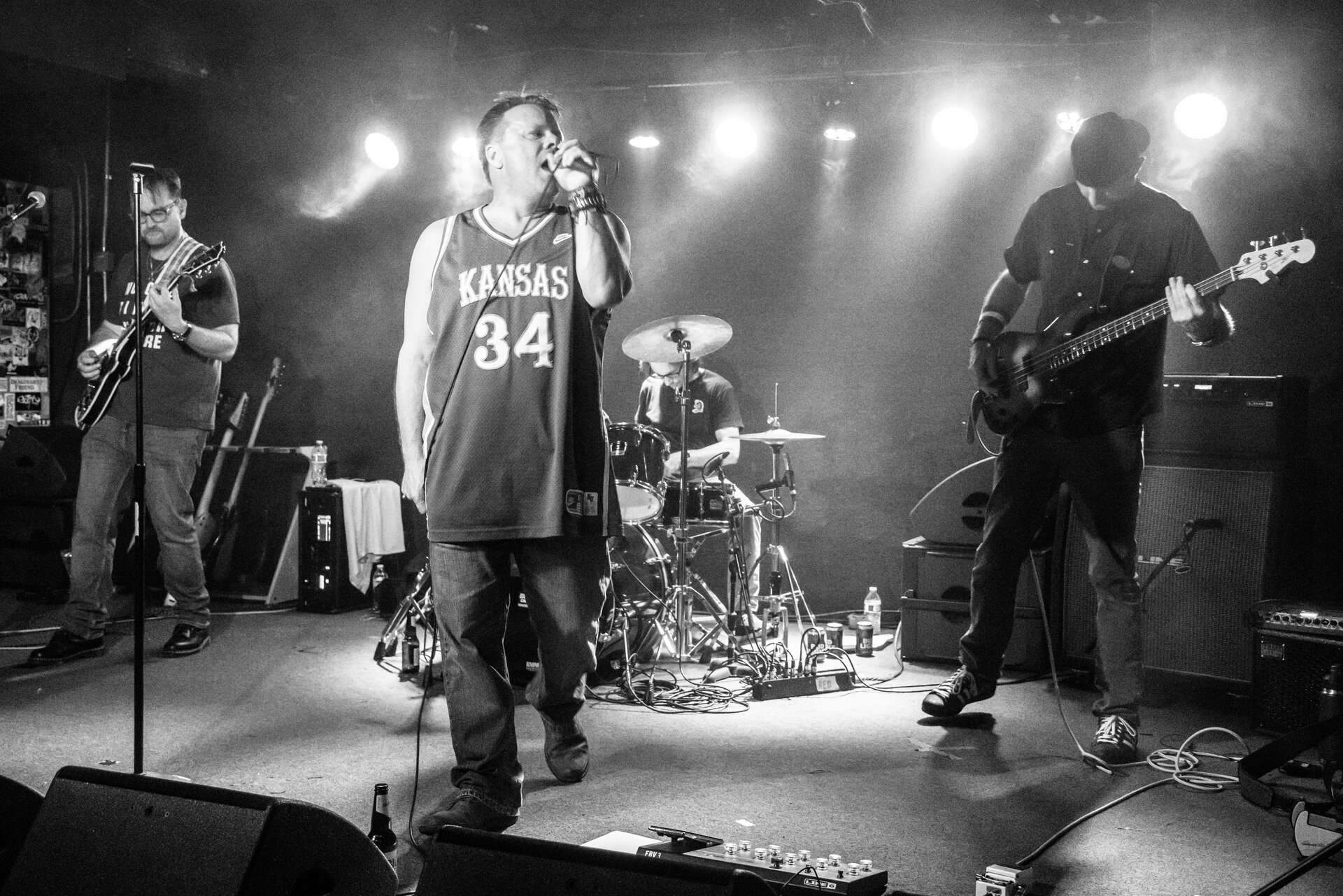 Fans showing their support