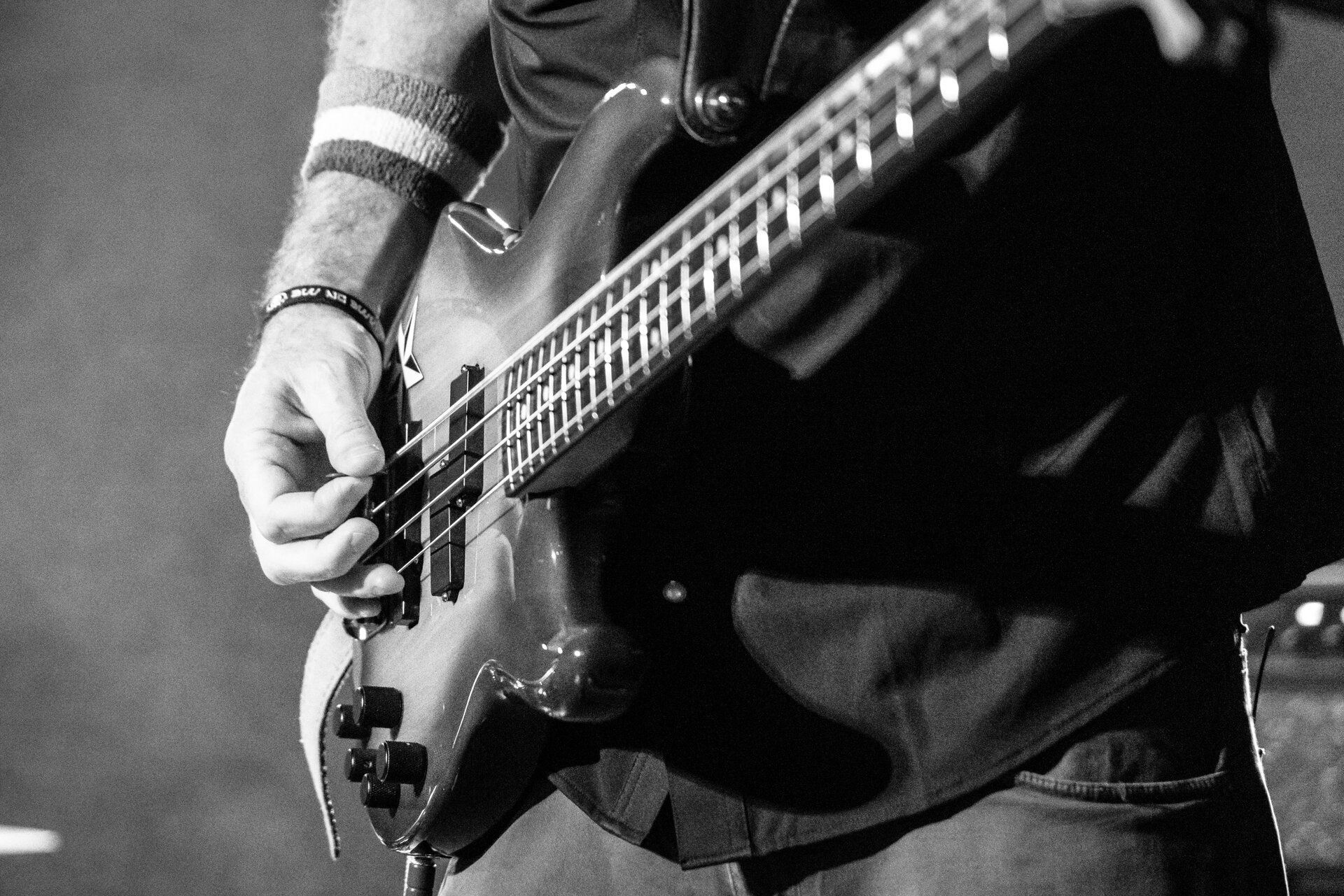 Crowd enjoying the music