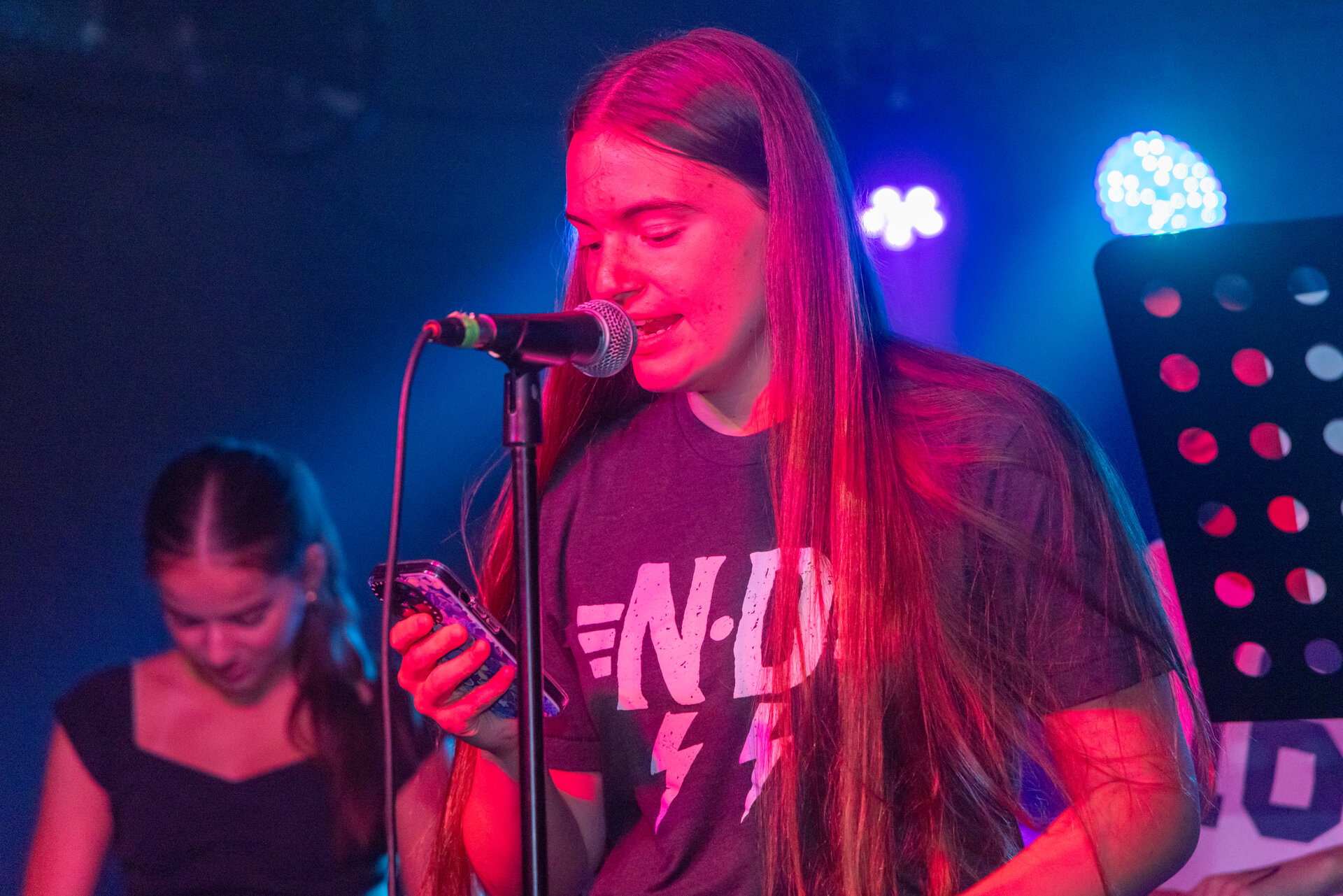 Crowd enjoying the music