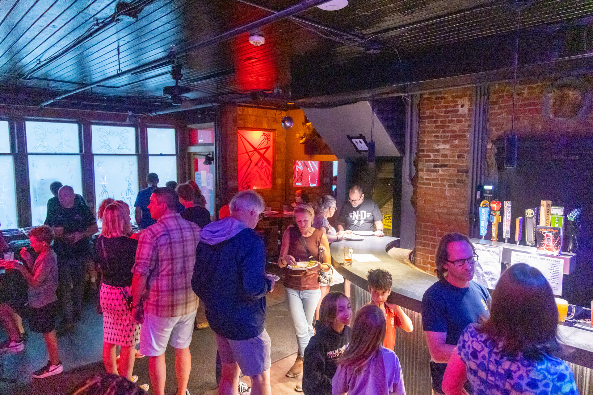 Crowd enjoying the music