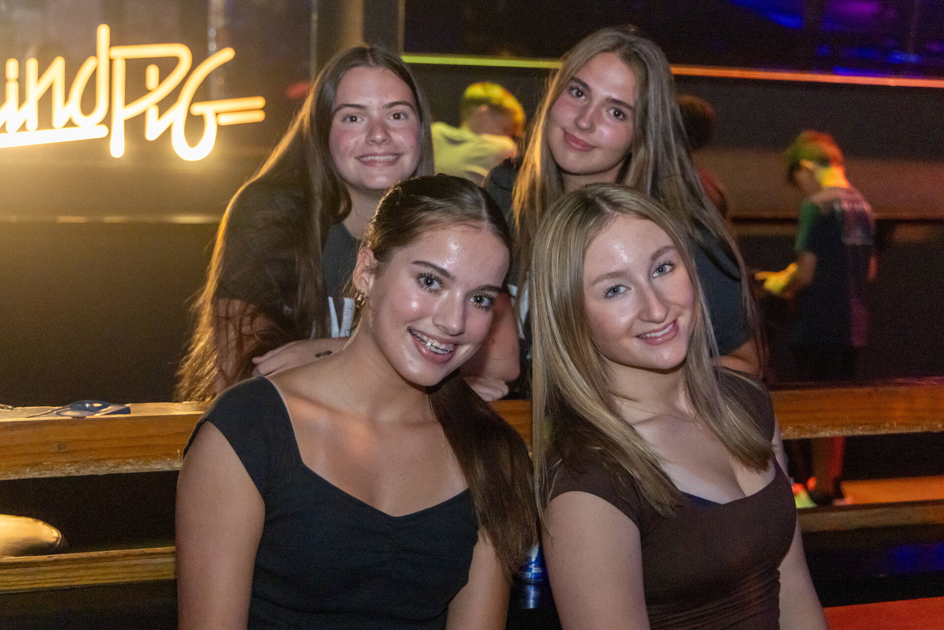 Crowd enjoying the music