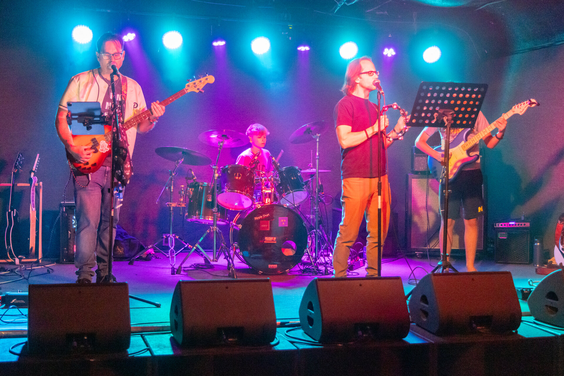 Local bands rocking the stage